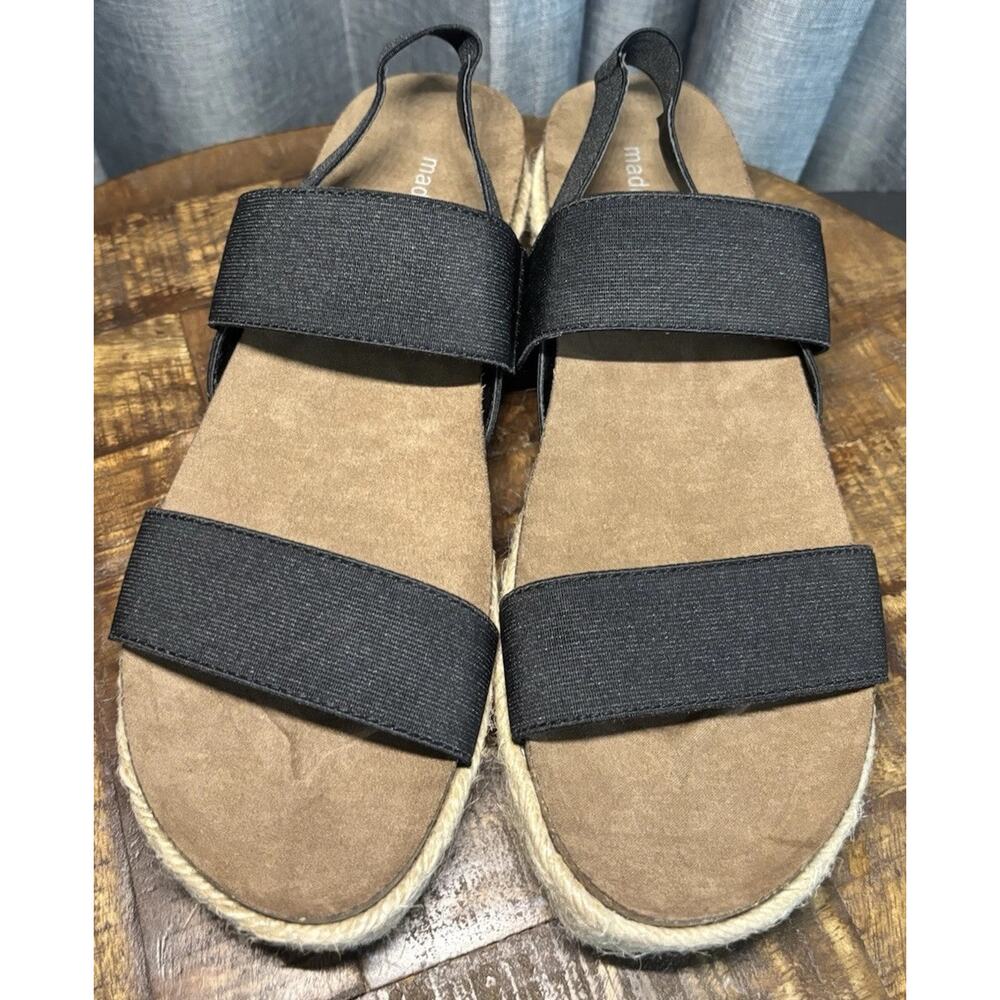 New Steve Madden black Strappy Sandal, CASSIE Women's size 10